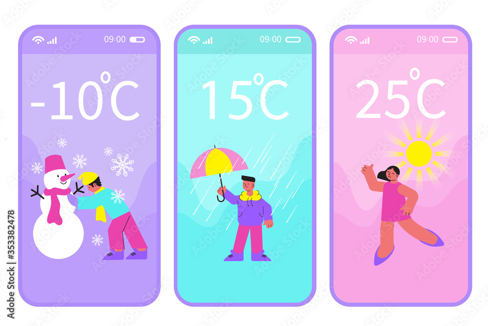 Weather App Banners