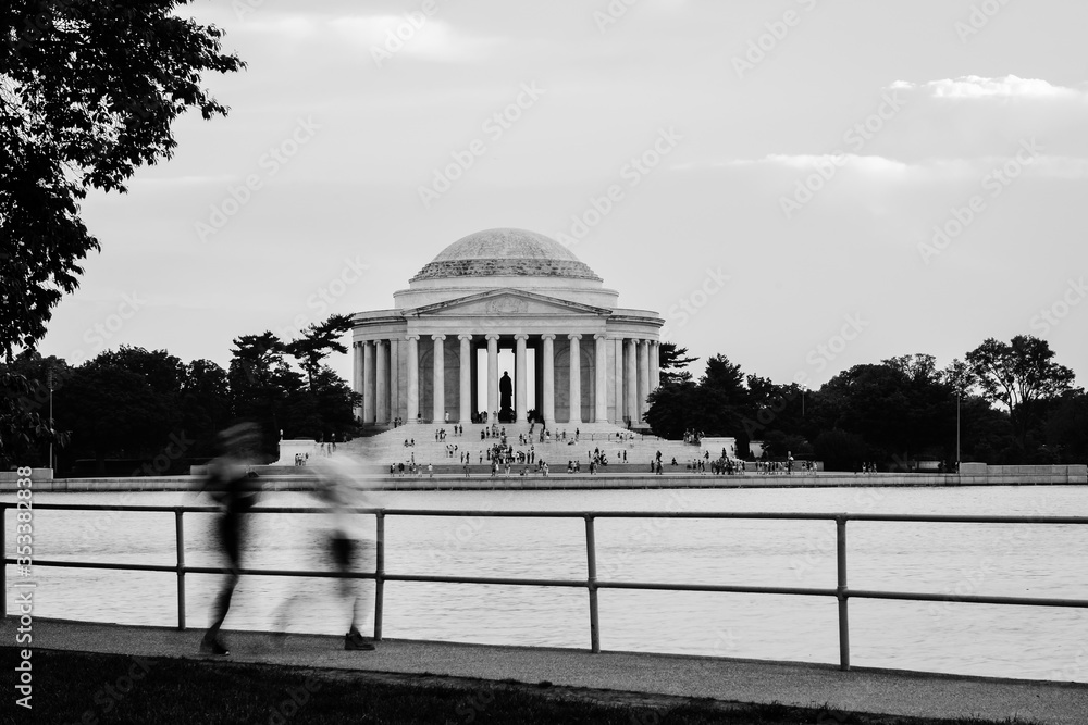 Obraz premium Jefferson Memorial in Washington DC, United States