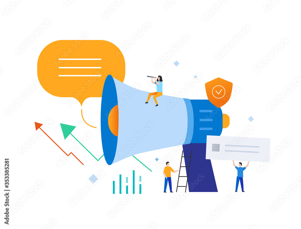 Group of people develop business. Workflow, growth, promotion marketing. Business development, milestones. lillustration infographics. Landing page site print poster Group of people develop business. Workflow, growth, promotion marketing. Business development, milestones. lillustration infographics. Landing page site print poster