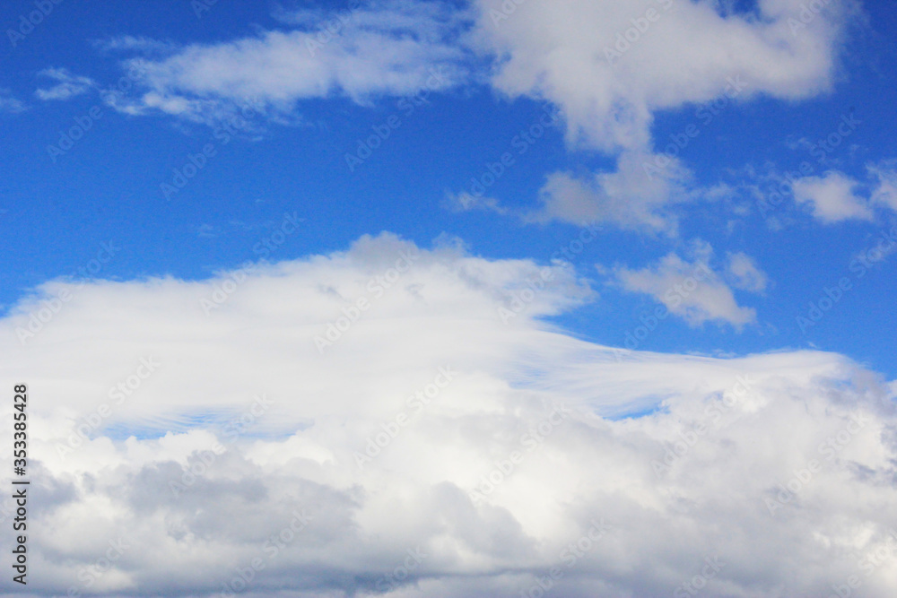 Blue sky and clouds background, texture Blue sky and clouds background, texture