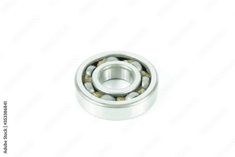 Multipurpose bearings isolated on a white background Multipurpose bearings isolated on a white background