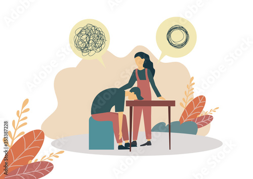 Psychotherapy and psychology help with depressive disorders.