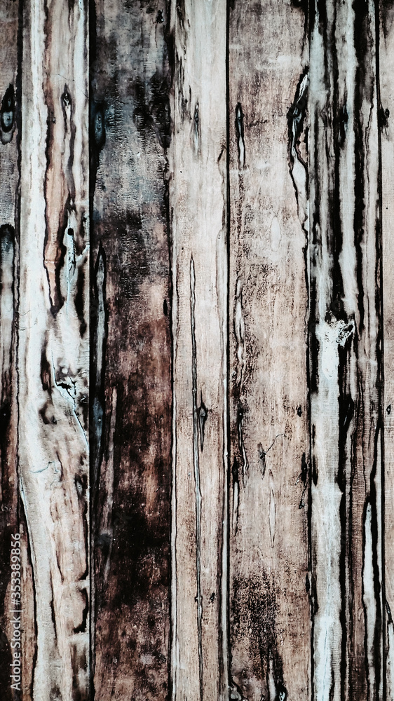 Fototapeta premium Brown wood texture background
