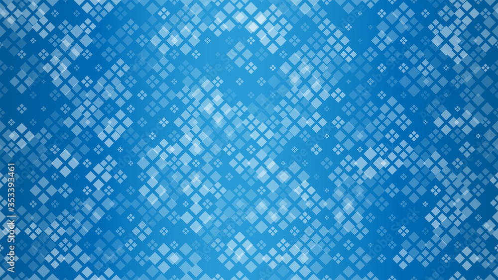Seamless pattern of rhombuses. Vector illustration. Blue background. Seamless pattern of rhombuses. Vector illustration. Blue background.