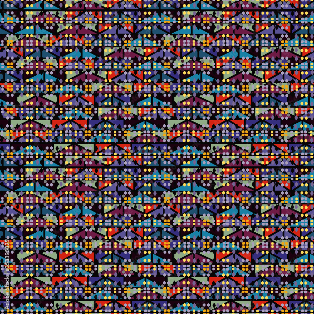 Ethnic seamless pattern Ethnic seamless pattern