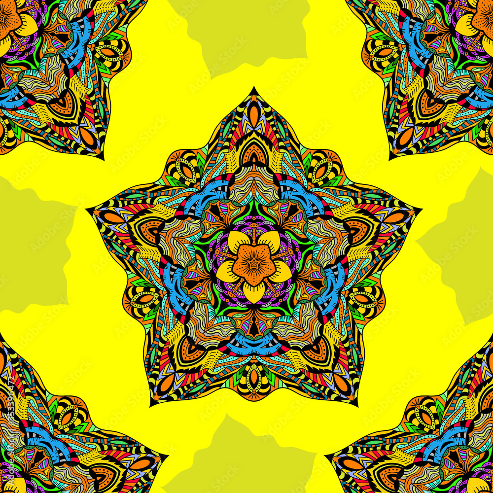 Pattern mandala decoration Pattern mandala decoration