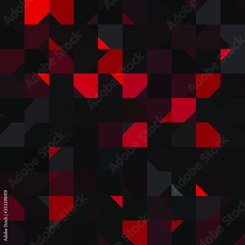 Red abstract texture. Vector background for design. Seamless brigt pattern.