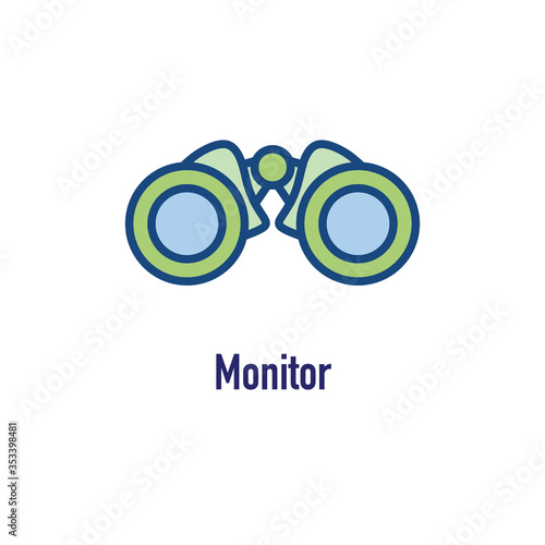 Development Operations and Life Cycle - DevOps Icon