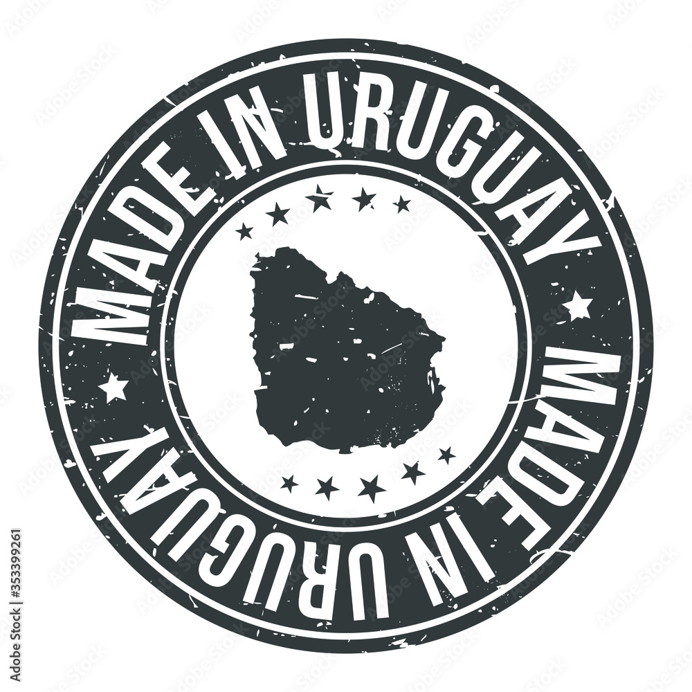 Made in Uruguay Quality Original Stamp Design Vector Art. Made in Uruguay Quality Original Stamp Design Vector Art.