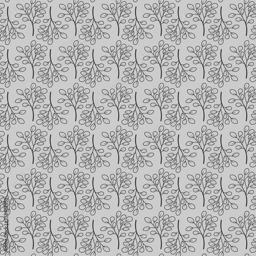 seamless pattern with floral elements