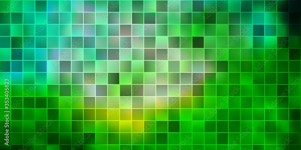 Light Blue, Green vector texture in rectangular style. Light Blue, Green vector texture in rectangular style.