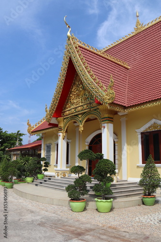 Pagode That Luong    Vientiane  Laos