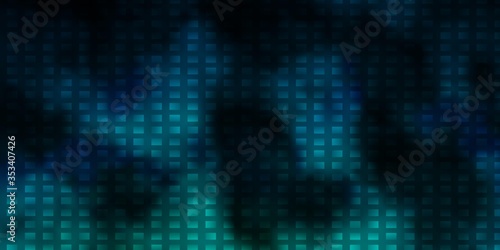 Light BLUE vector template with rectangles.