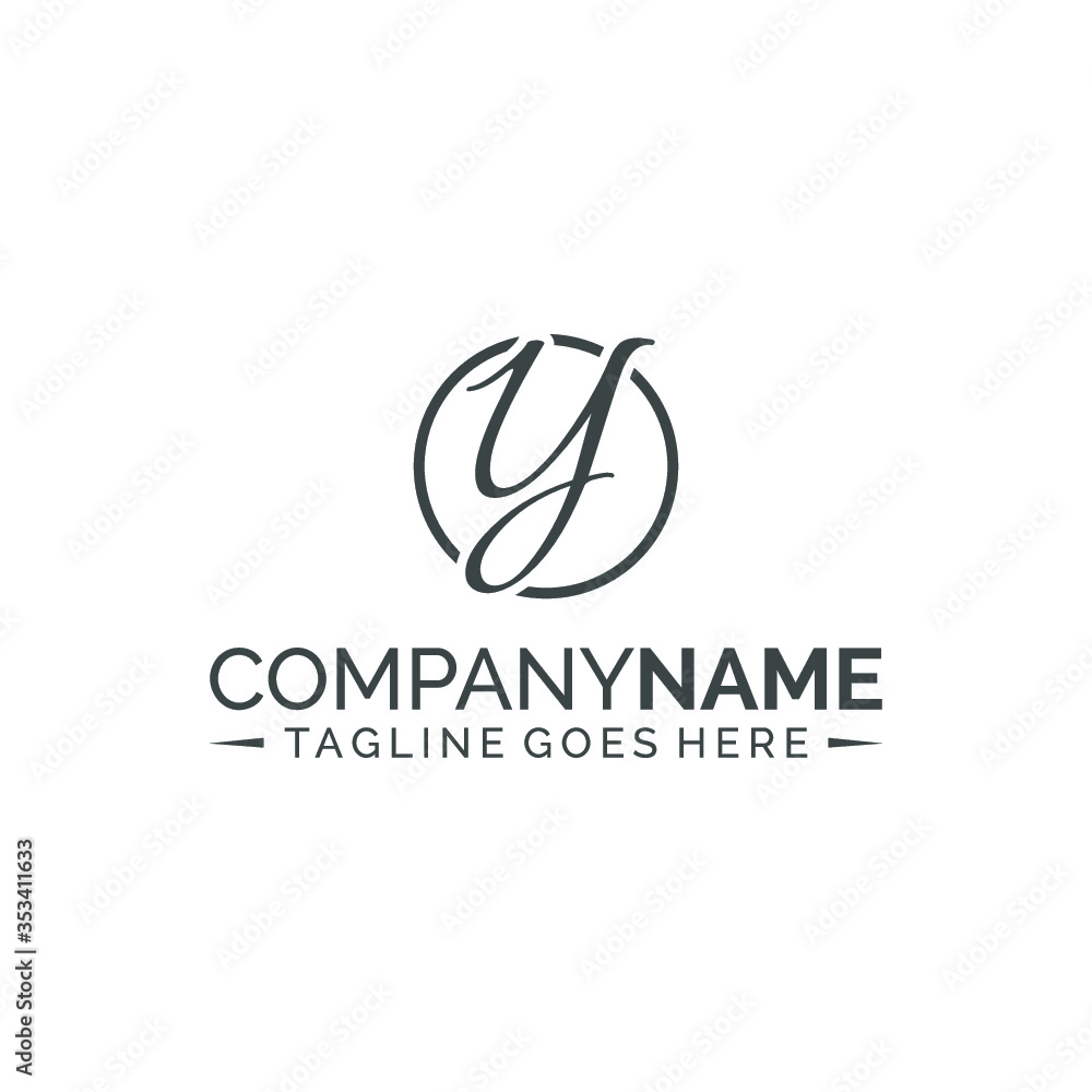 Y Letter Logo Y Letter Logo