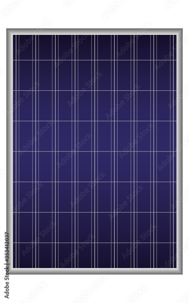 Blue silicon photovoltaic electric solar panel texture Detailed vector illustration Blue silicon photovoltaic electric solar panel texture Detailed vector illustration