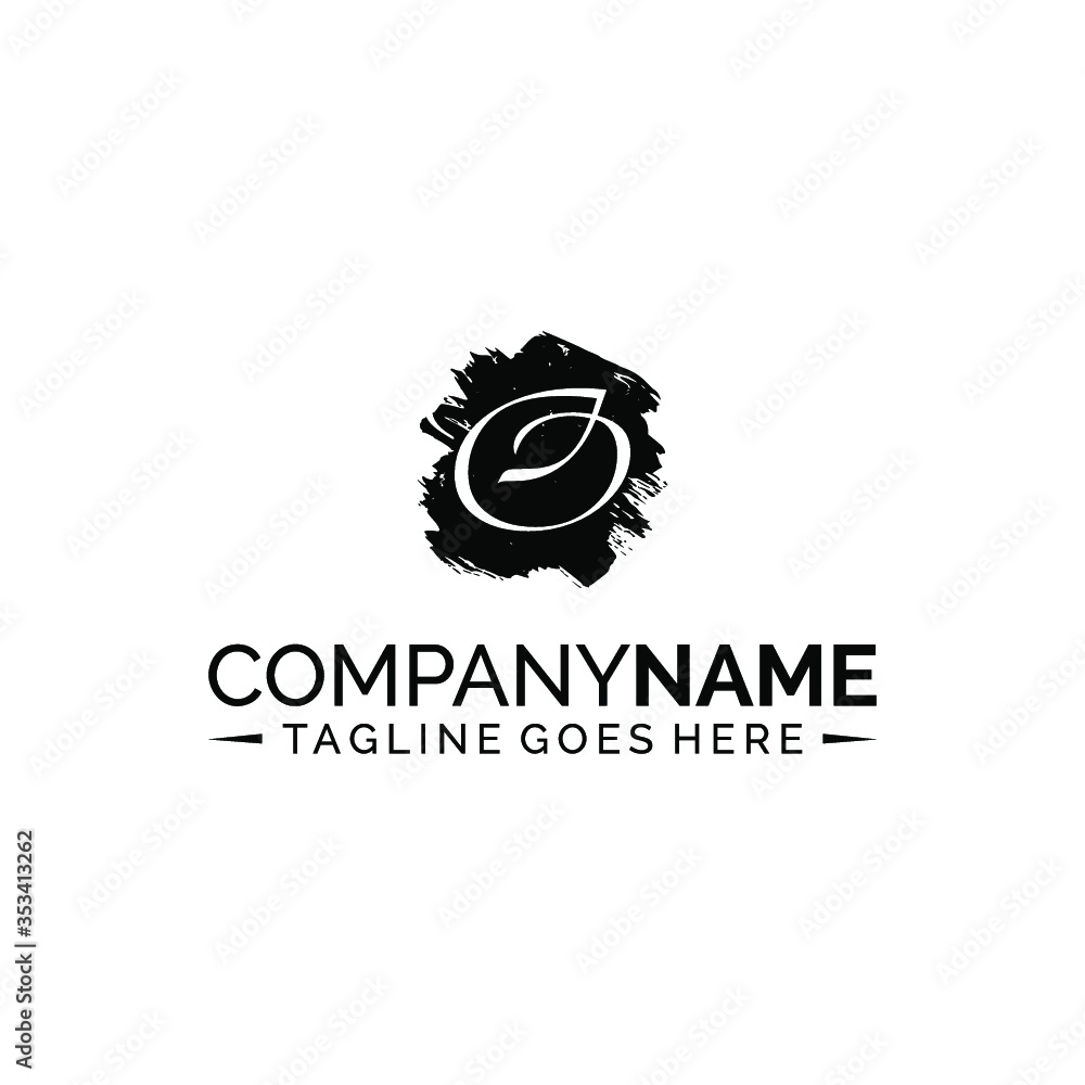 Fototapeta premium O Letter Logo