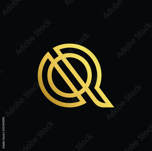  Professional Innovative Initial Q logo and QQ logo. Letter Q QQ Minimal elegant Monogram. Premium Business Artistic Alphabet symbol and sign