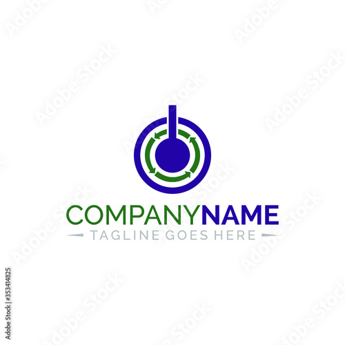 Company Corporate Internet Logo Concept