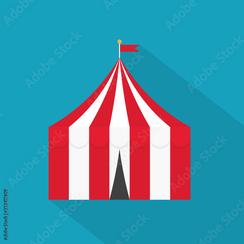 circus ten icon- vector illustration