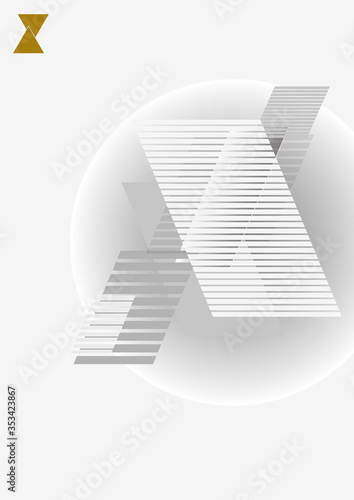 Design modern X Kreis