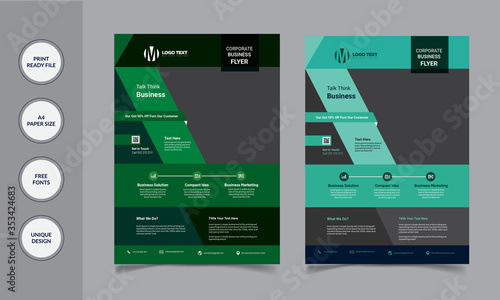 Business Flyer Corporate Flyer Template