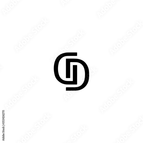 Double Letter D Logo Design