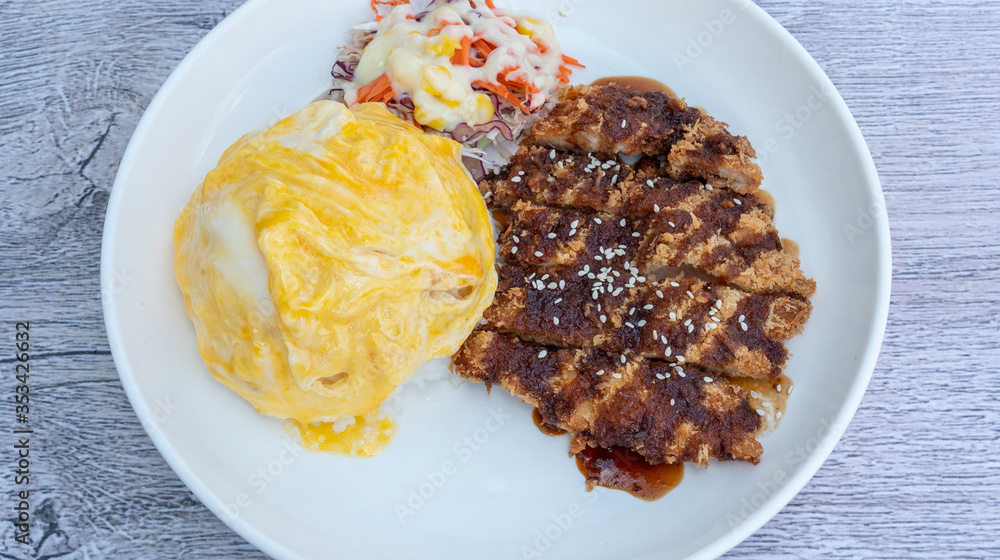 Thai Style Japanese Food Mixed Dishes Thai Style Japanese Food Mixed Dishes