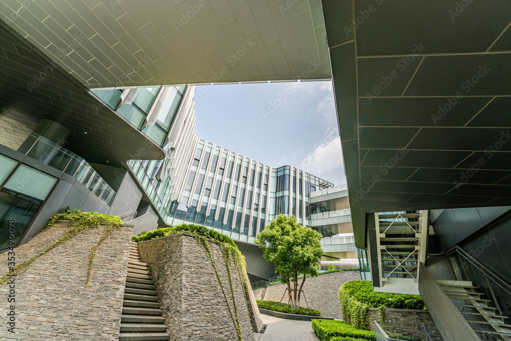 Modern internet technology office area