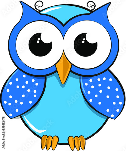 Blaue Eule
