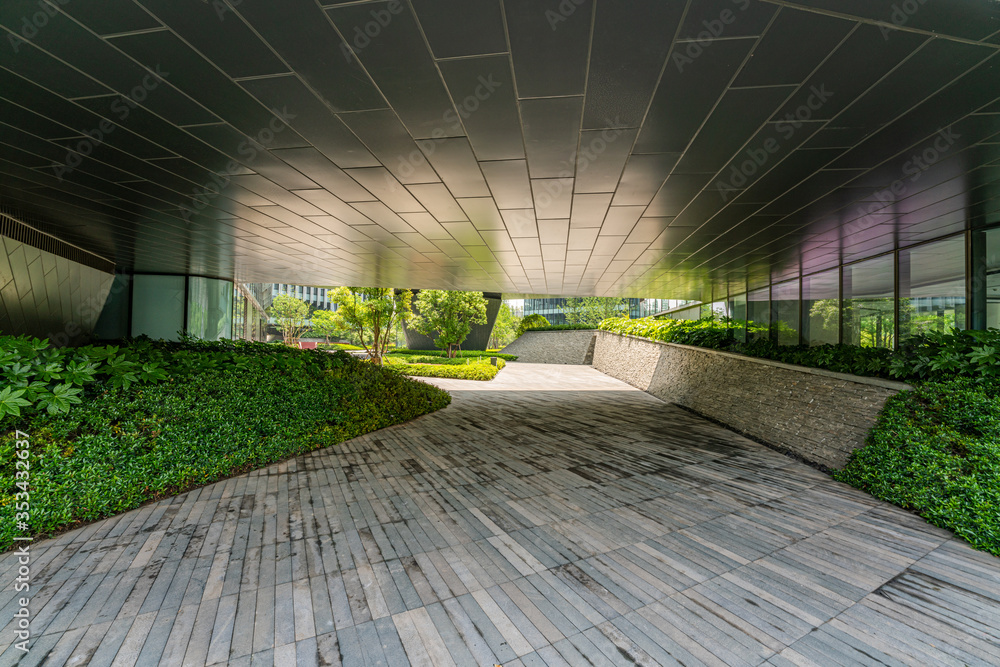 Modern internet technology office area