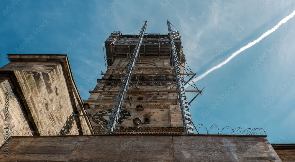 Die Türme des Bamberger Dom werden rekonstruiert und restauriert Die Türme des Bamberger Dom werden rekonstruiert und restauriert