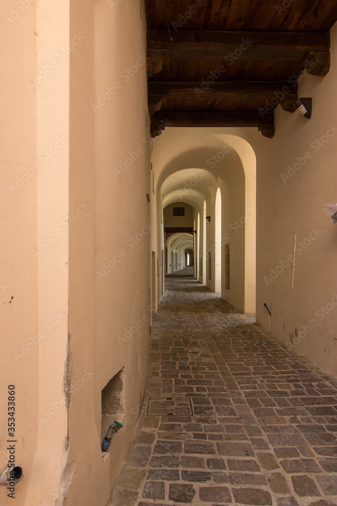 Narrow Italian street