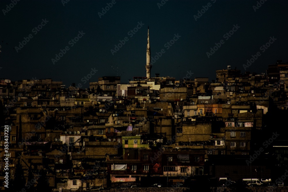 Gaziantep at night