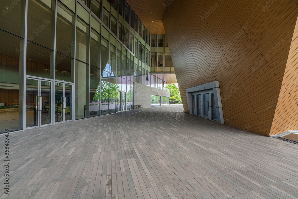 Modern internet technology office area