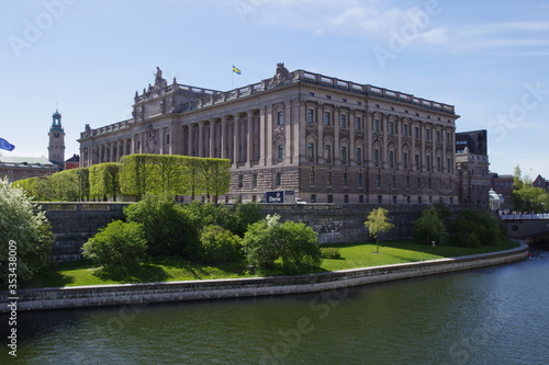 Parlamentsgebäude-Gebäude in Stockholm. Schweden photo