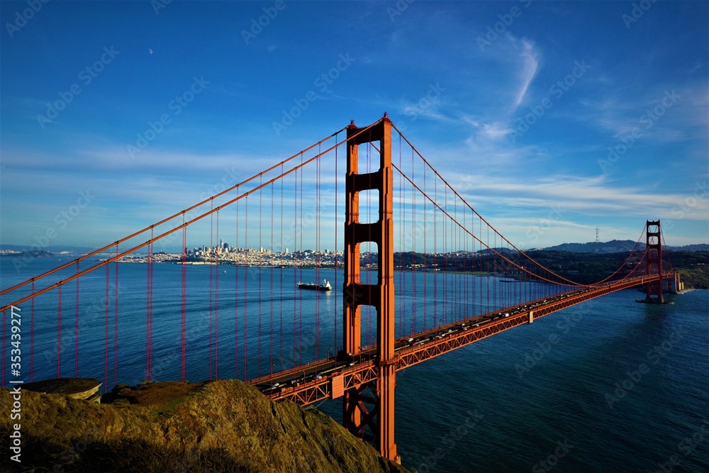 Fototapeta premium golden gate bridge san francisco