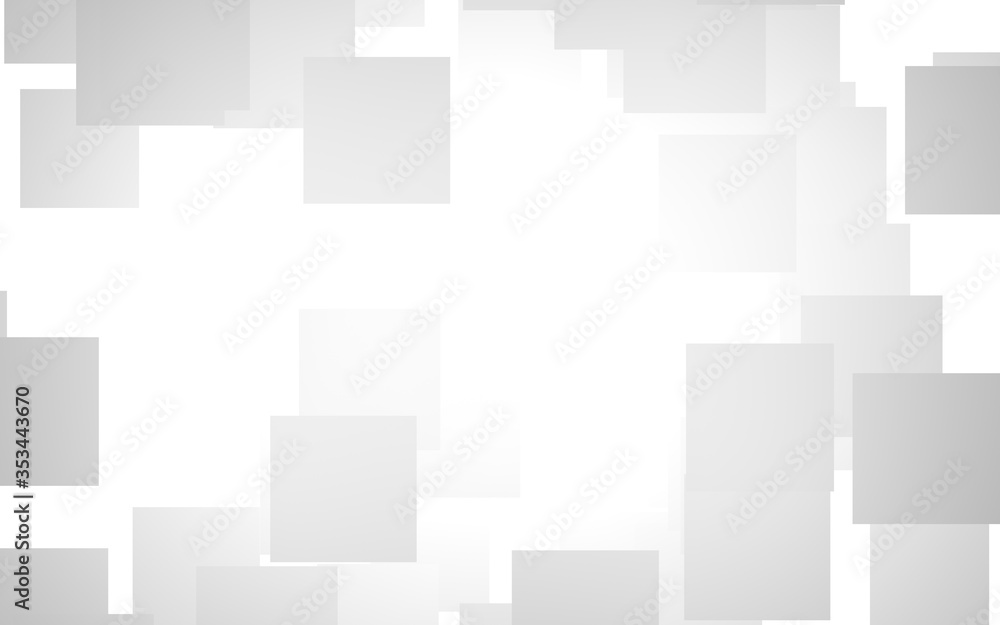 White abstract background. Misty backdrop with grey squares. 3D illustration White abstract background. Misty backdrop with grey squares. 3D illustration