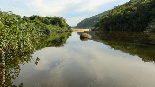 Rio parnaioca parnaioca ilha grande angra dos reis rio de janeiro photo