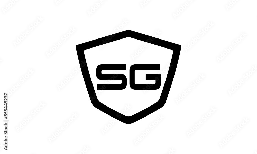 s, sg, g, shield, black, symbol, icon, sg logo design s, sg, g, shield, black, symbol, icon, sg logo design
