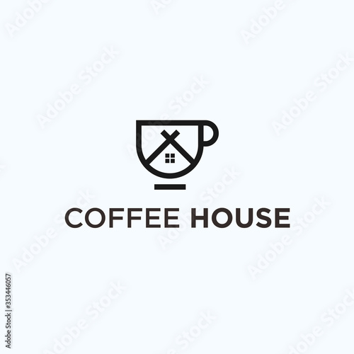 coffee house logo. coffee icon