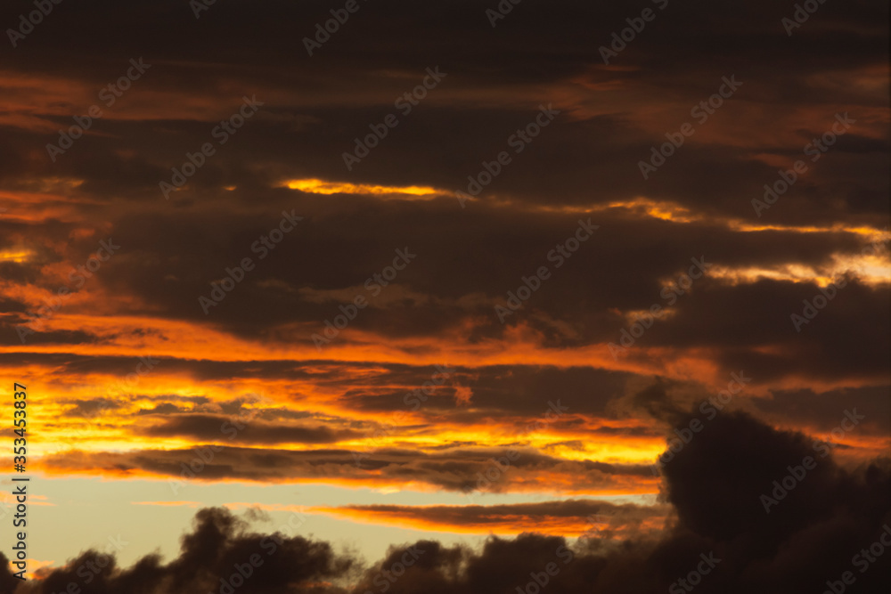 Variety of clouds