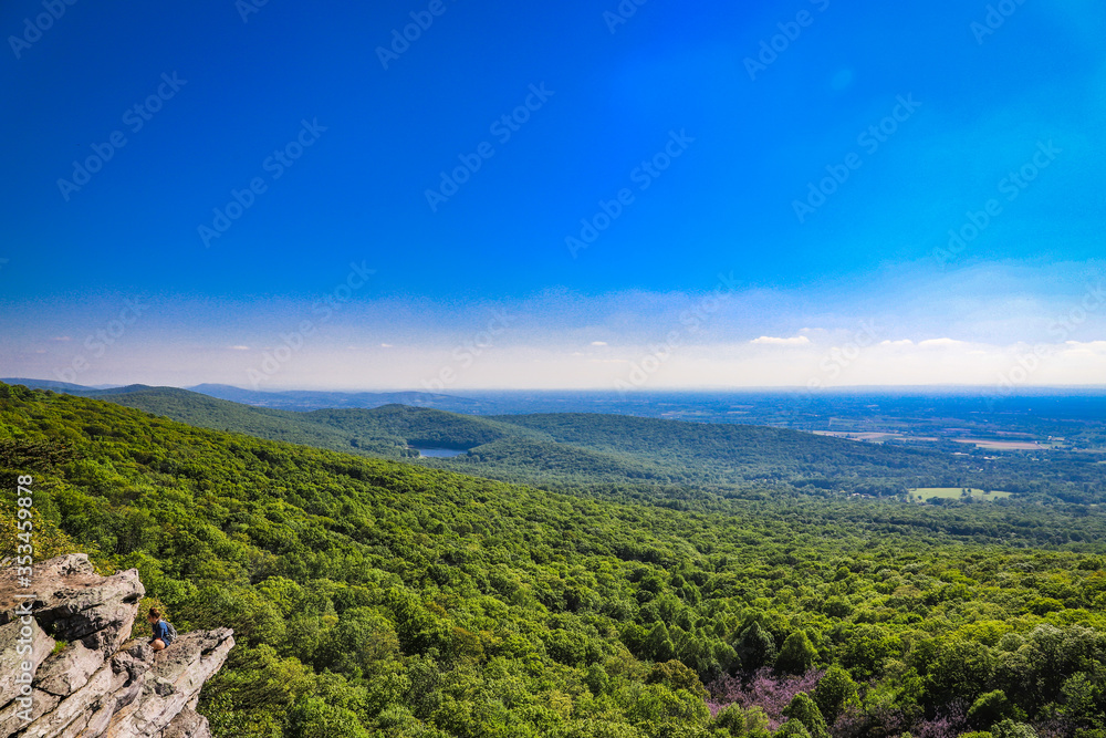 landscape view from Annapolis Rock, Maryland