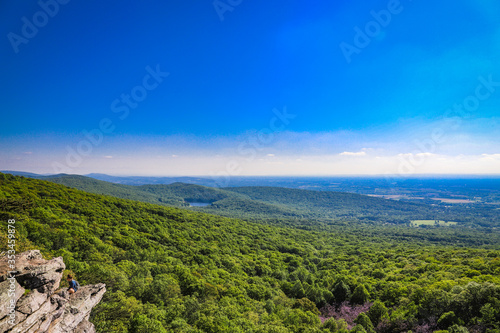 landscape view from Annapolis Rock, Maryland
