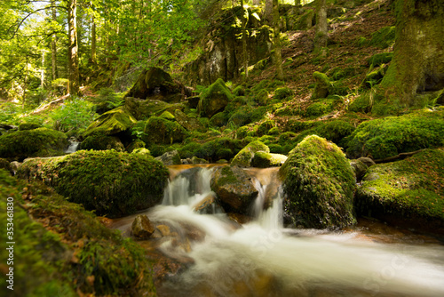 Cascades de Charlemange in den Vogesen