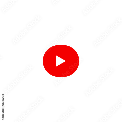 web player icon, icon, symbol, vector illustration