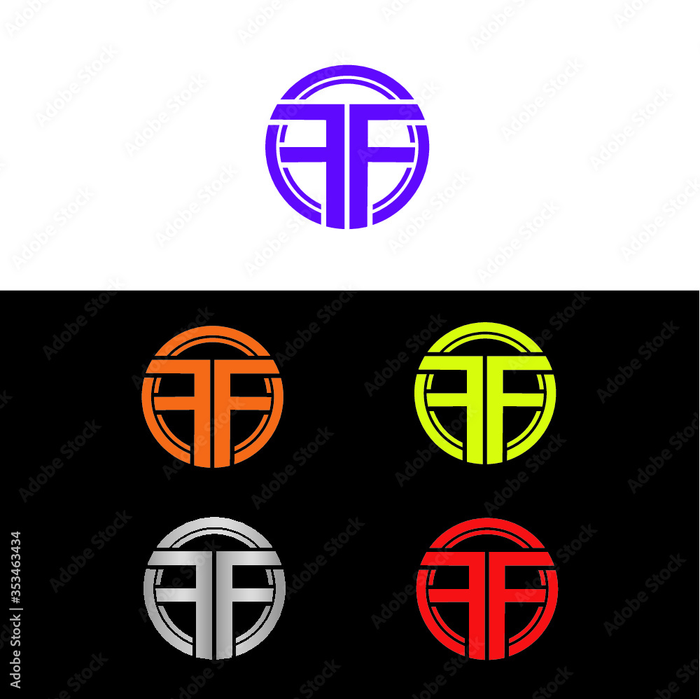 Letter f logo Letter f logo