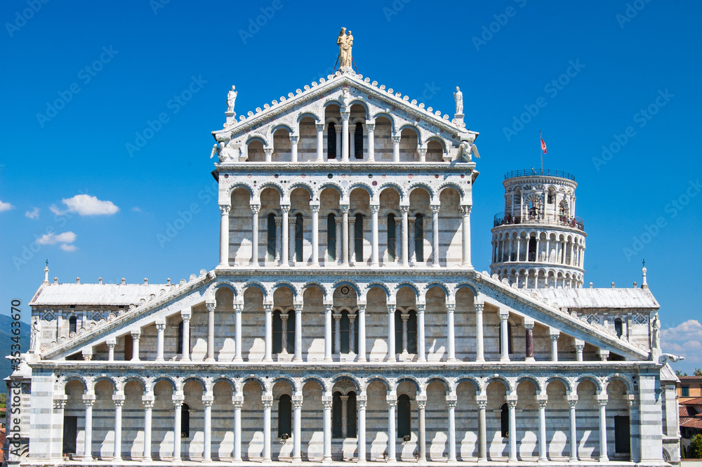 Naklejka premium Cathedral in Pisa, Italy