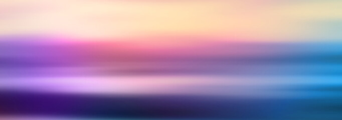 Abstract blur sunset nature background. Soft focus.