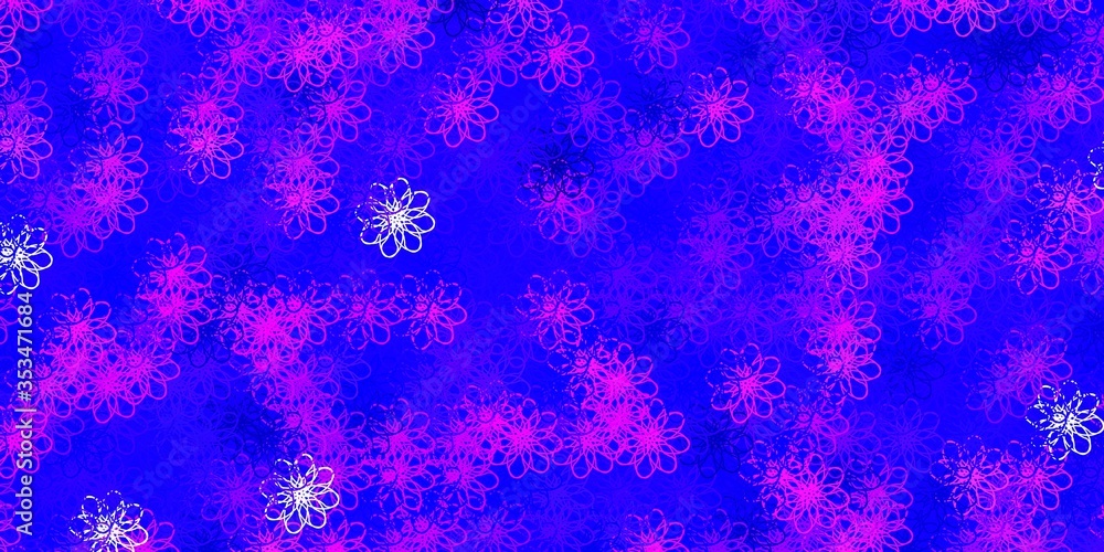 Light Pink, Blue vector texture with circular arc. Light Pink, Blue vector texture with circular arc.