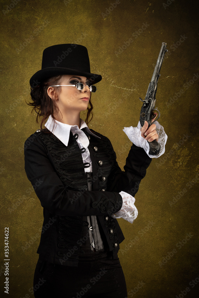 Gangster top hat hotsell